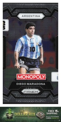 2026 Panini Prizm Monopoly FIFA World Cup #3 Diego Maradona