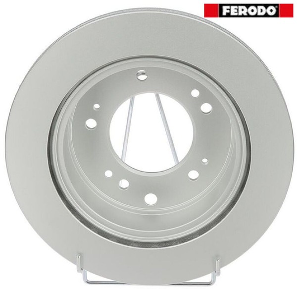 2X Bremsscheibe Ferodo DDF2285C 2 Bremsscheiben Hinterachse Hinten FüR Kia-image