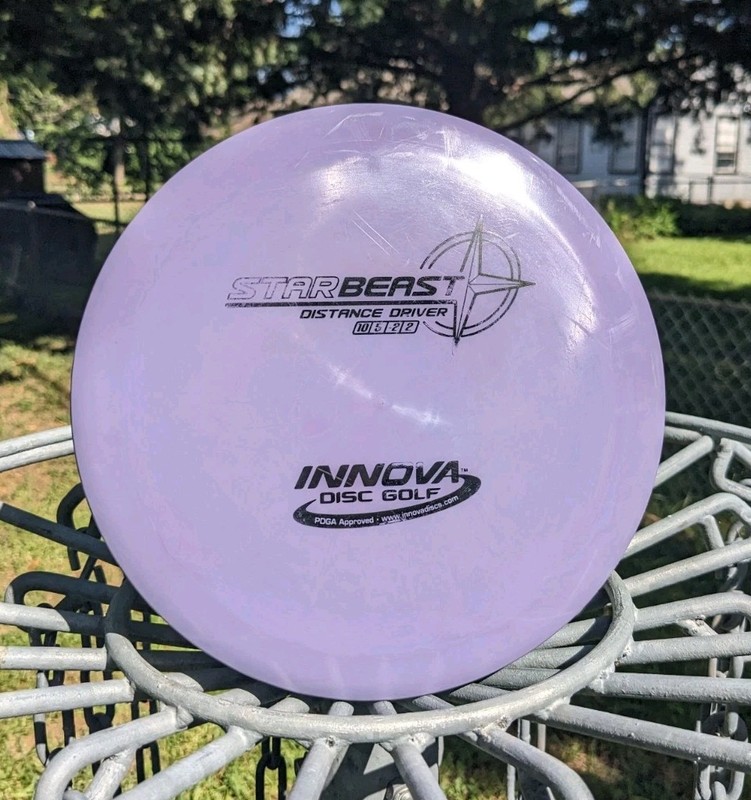 Innova rare great condition 2018 Embossed Subtle Pop Top Blurple STAR BEAST 168g