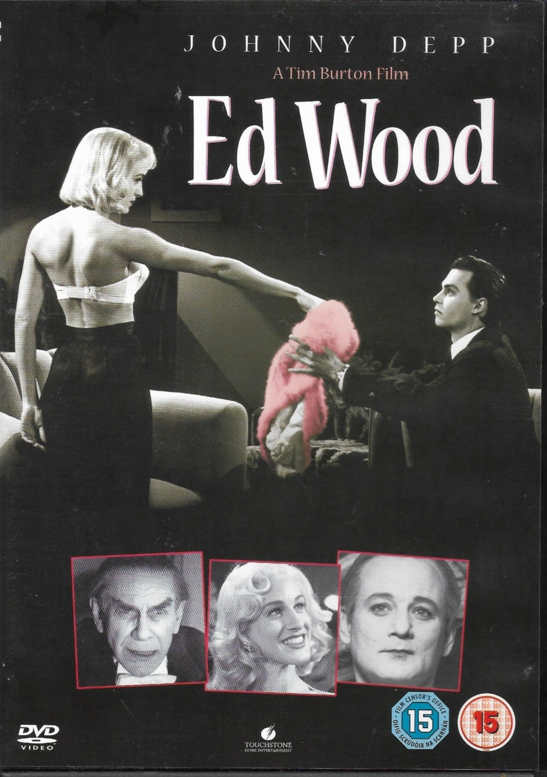 Ed Wood DVD Johnny Depp Tim Burton Bill Murray comedy