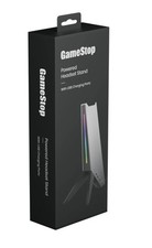 Powered Gaming Headset Stand w/USB Charging Ports  Light Bar Pc Mac SEALED