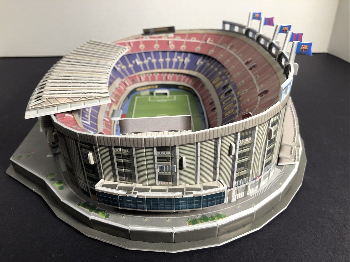FC Barcelona Camp Nou Stadium 3D Puzzle Replica | eBay
