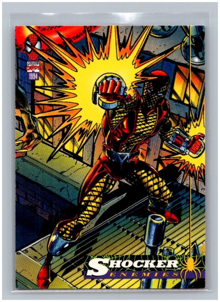 1994 Fleer Amazing Spider-Man #51 Shocker Enemies Marvel Trading Card Base Set