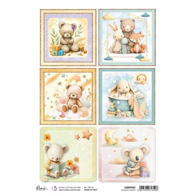 Reispapier für Decoupage A4 - Ciao Bella - Lunibloom A tender by design