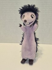 Ferdinand The Bull Movie TY Beanie Baby Purple Hedhehog Plush Stuffed Animal Dos