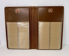 Vintage Victor Kardex Visible Recorder Book Index Card Flat File Postcard Album