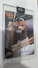 2026 Topps Chrome Black VERNON WELLS CBA-VW AUTO Orange SP /25 Blue Jays