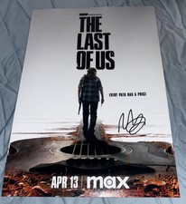Neil Druckmann Signed 12x18 Photo The Last Of Us