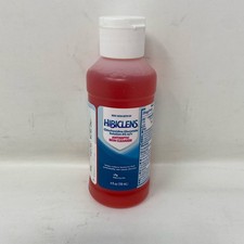 Hibiclens Antiseptic Skin Cleanser 4 oz Pink 4 CHG Bottle