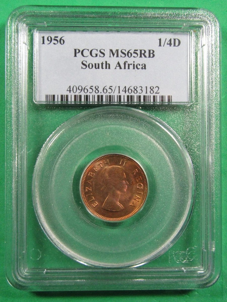未曾流通1956 南非硬币| eBay