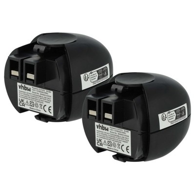 2x Akku für Metabo Powermaxx 4.8 Powermaxx Basic 2,1Ah 4,8V