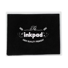5x4" Craft Ink Pad, Washable Stamp Ink Pad for Stamp Scrapbook, Black