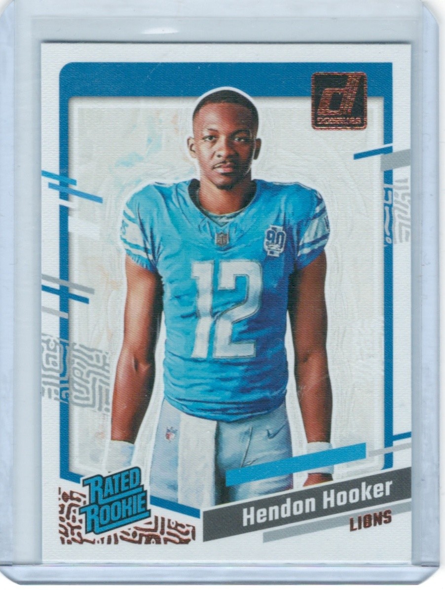 2023 Donruss #20 Hendon Hooker Rated Rookie Portrait