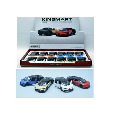 BUGATTI CHIRON SUPERSPORT cm 12 (1 Modellino a Scela) Kinsmart Modellismo Giocat