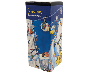 Heye Blachon Dreieckspuzzle 1000 Teile Snowboard mania 2001 Vintage innen Neu