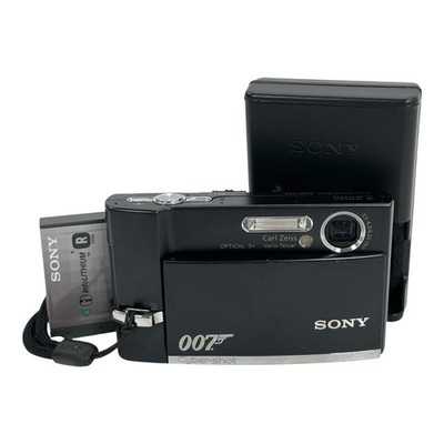 【動作確認済み】SONY Cyber-shot DSC-T50 Sony Cyber-shot DSC-T50 7.2MP Digital Camera - Black for sale