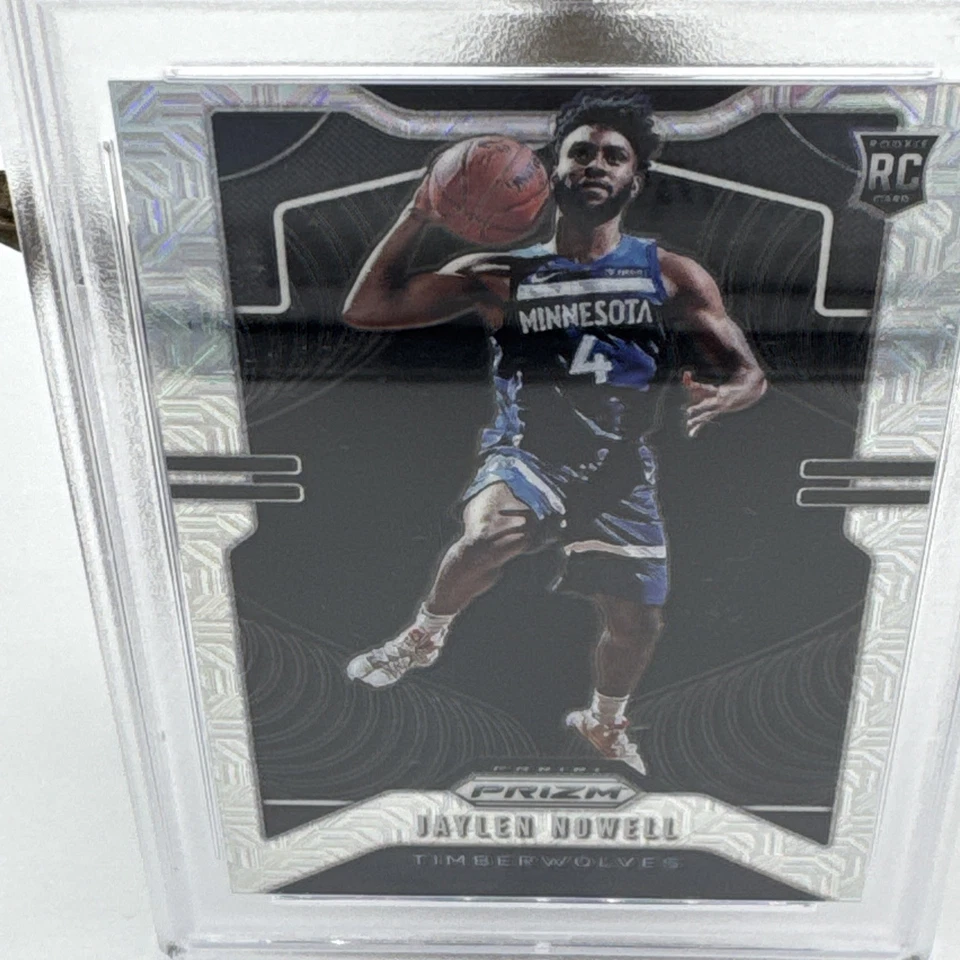 2019-20 Panini Prizm Jaylen Nowell Mojo Prizm RC  12/25 - PSA 9 - Nice! F - Image 3 of 4