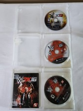 WWE 12 + WWE 2K15 & WWE 2K16 PlayStation 3 PS3 3 Game Wrestling Bundle Lot 
