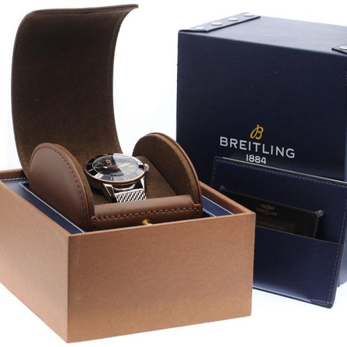 BREITLING SUPEROCEAN HERITAGE B20 UB2030 44mm SS Black #C3681