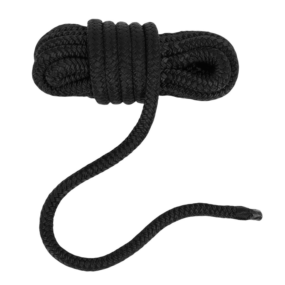 ^2PCS Boat Dock Line 1/2 Inch X15 Ft Double Weaving Nylon Boat Rope For ...