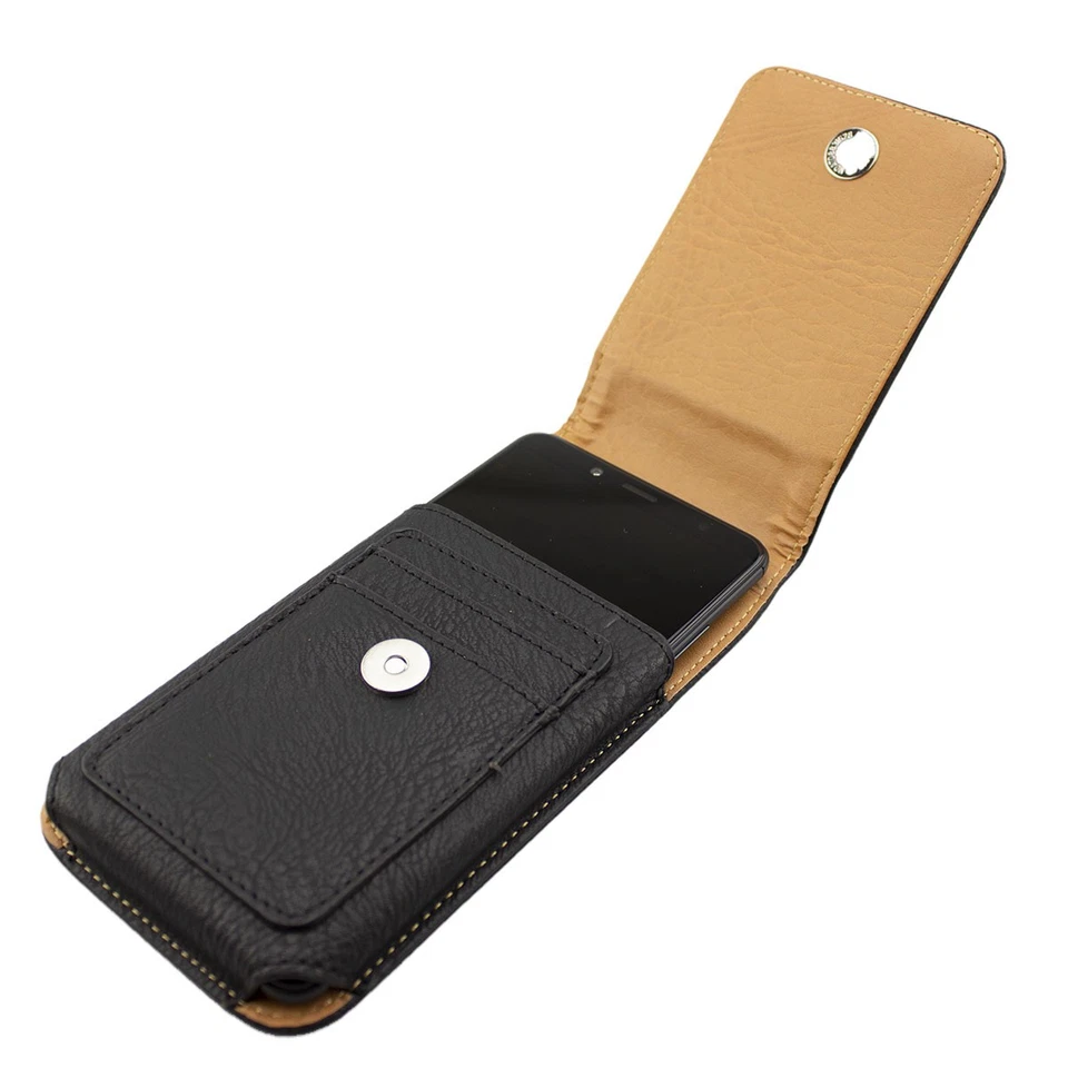 caseroxx Caso di copertura per Asus ZenFone 2 ZE551ML in nero fatto di vera pell - Immagine 4 di 4