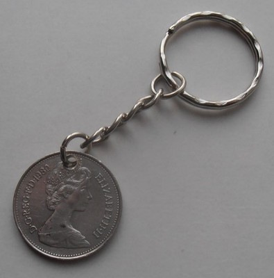 Schlüsselanhänger 5p 1980
