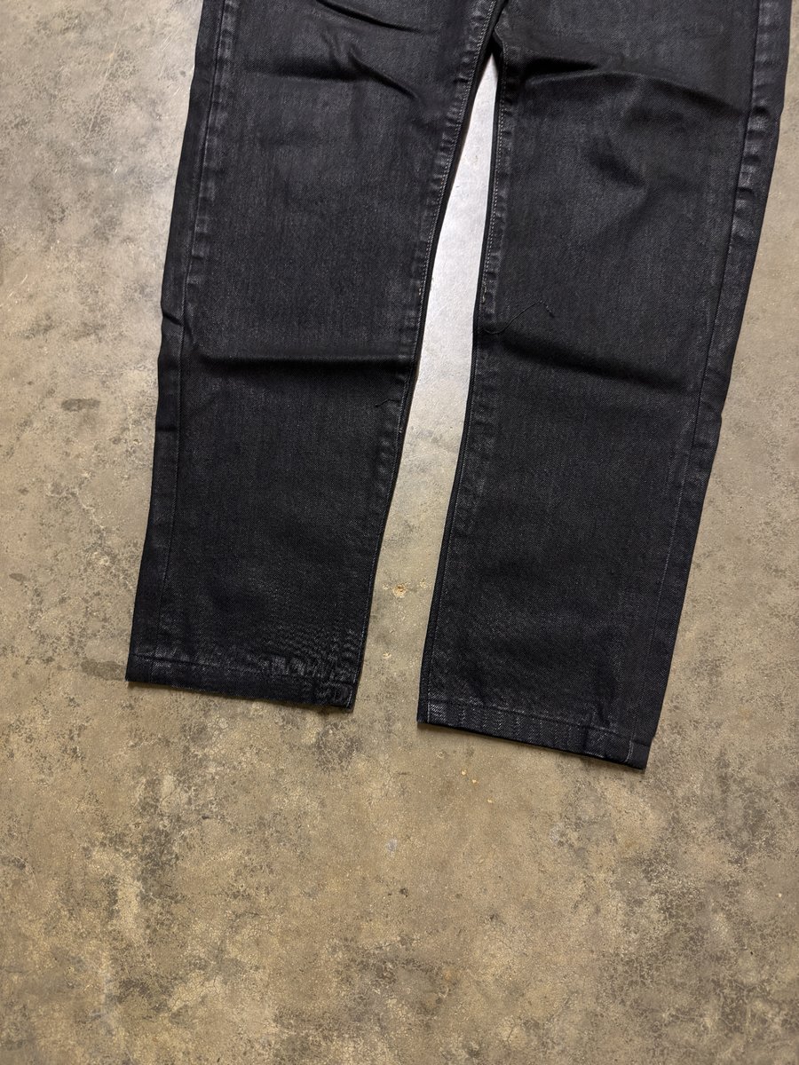 Rick Owens Olmar & Mirta Black Waxed Detroit Jeans - 30 | eBay