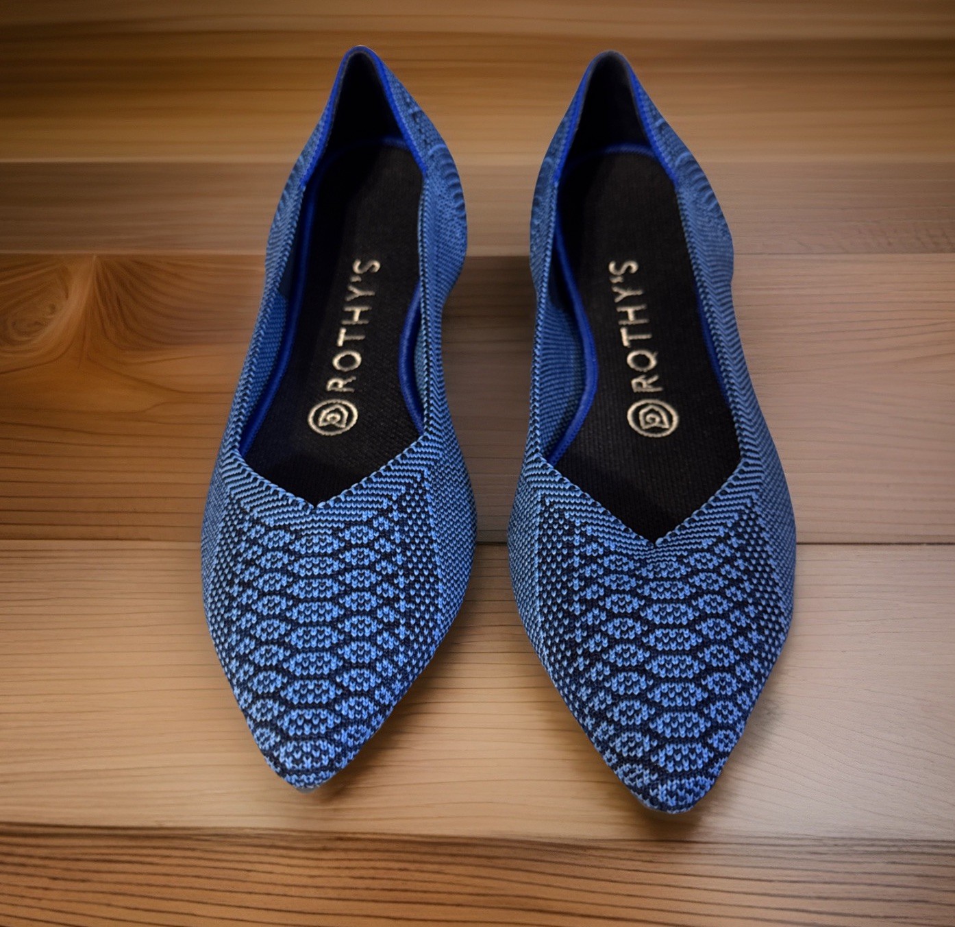 Rothy’s Retired Lapis The Point Python Snake Prin… - image 1