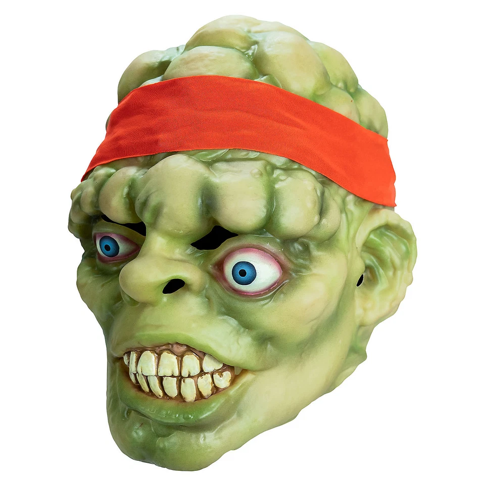 Toxic Crusaders Glow-In-The-Dark Toxie Vinyl Overhead Mask - One Size - Image 2 of 3