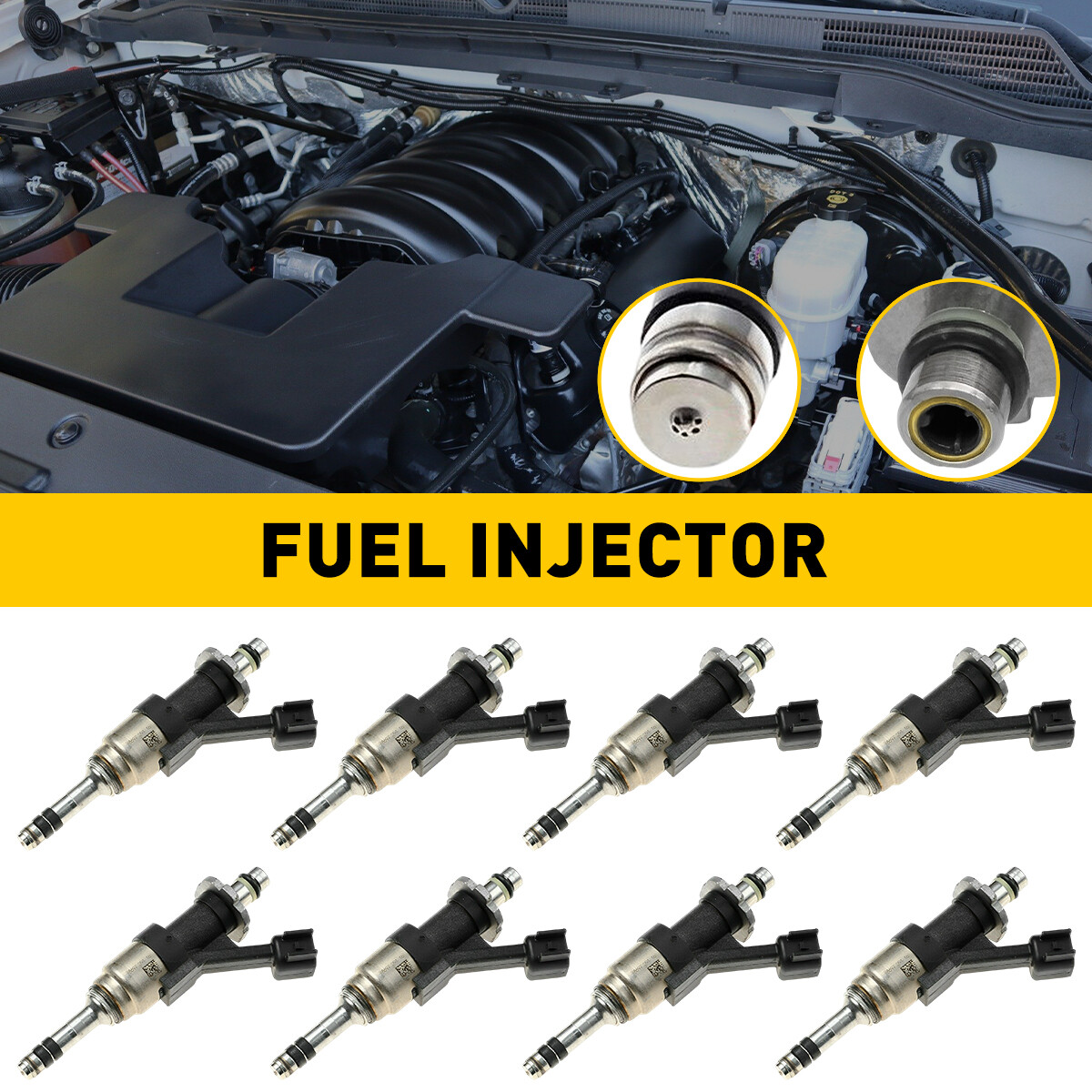 OEM Fuel Injector 12668390 For Chevy GMC Sierra 1500 Silverado - Foto 4