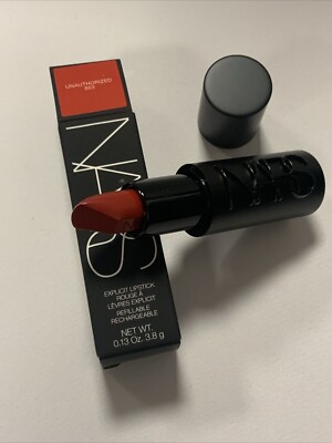NARS EXPLIZIT LIPPENSTIFT UNAUTORISIERT 863 KLASSISCH ROT NEU IM KARTON NEUE AUSWAHL VOLLE GRÖSSE 3,8