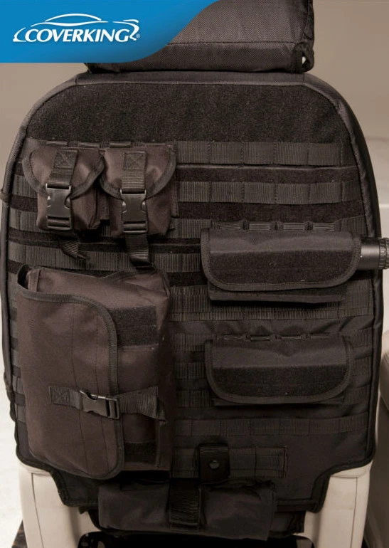 Fundas de asiento delanteras tácticas hechas a medida CORDURA BALLISTIC® 2009-2010 Hummer H3T Foto 3 de 4