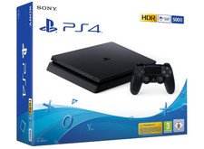 SONY PLAYSTATION 4 SLIM 500 GB JET PS4 BLACK WI-FI