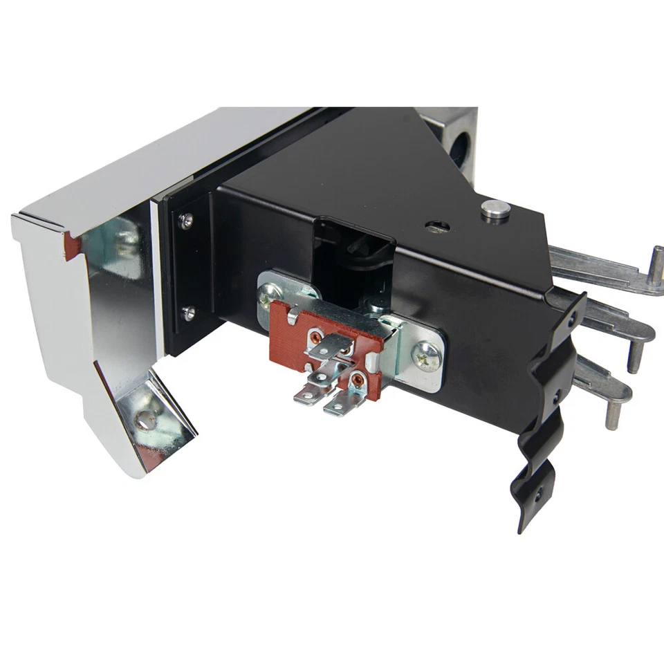 Conjunto de painel de controle aquecedor Old Air Products cromado Chevrolet C10 1967-1972 - Imagem 4 de 4