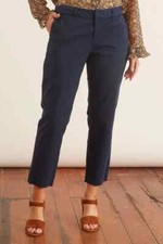 NILI LOTAN East Hampton Pants Dark Navy Women's Size 2 375