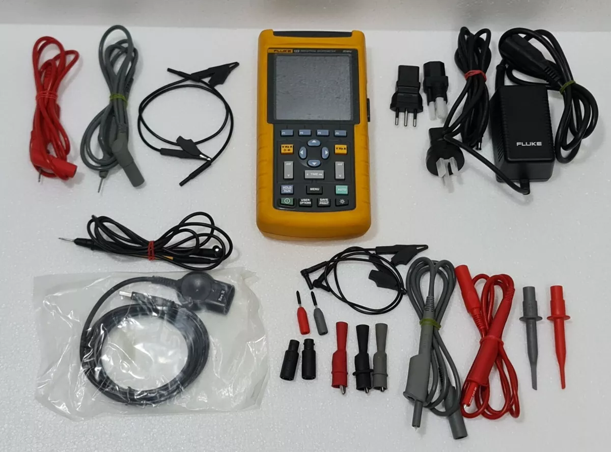 Oscilloscope numérique portable ScopeMeter 20 MHz Fluke FLUKE-123B