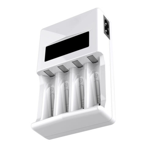 4-Slot Battery Charger with LCD Display - Professional Battery Charging - Picture 1 of 18
