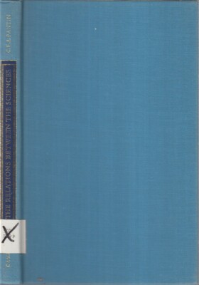 Relations Between Sciences By Pantin, C. F. A. 