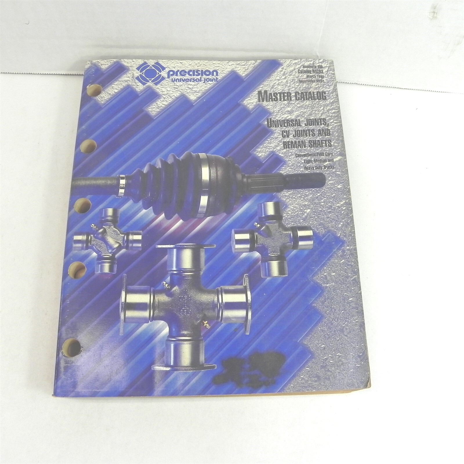 Vintage 1993 Precision Universal CV Joints Remanufactured Axle Shafts MC93  