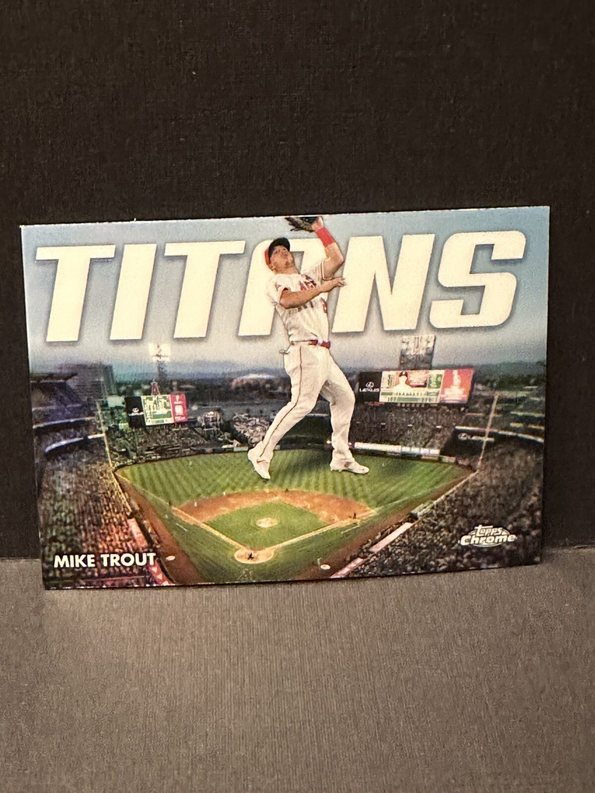 2023 Topps Chrome MIKE TROUT #CT-3 Titans