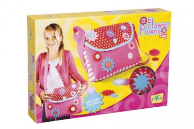 Totum Flower Power Bag Tasche Dekorieren Basteln / tinker NEU NEW