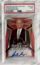 CORBIN BERNSEN 2/4 GRADED Leaf Pop Century Major League LA Law