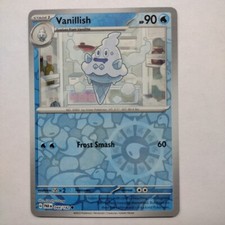 Vanillish 44/182 Paradox Rift Reverse Holo Pokémon - Same Day Shipping!