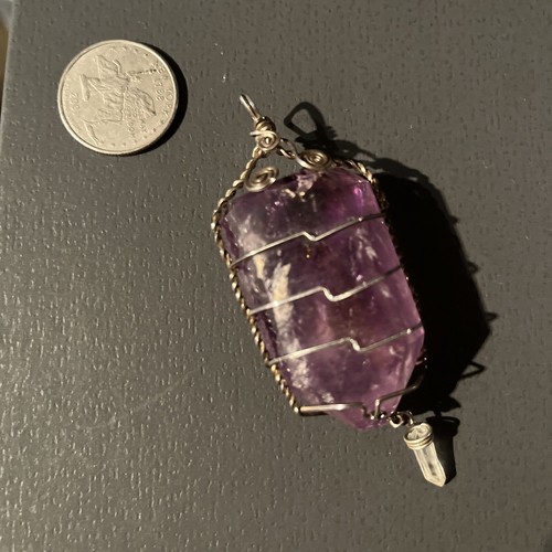 very large amethyst pendant - Picture 2 of 2