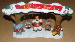 Joy To The World Tree Swing - Porcelain