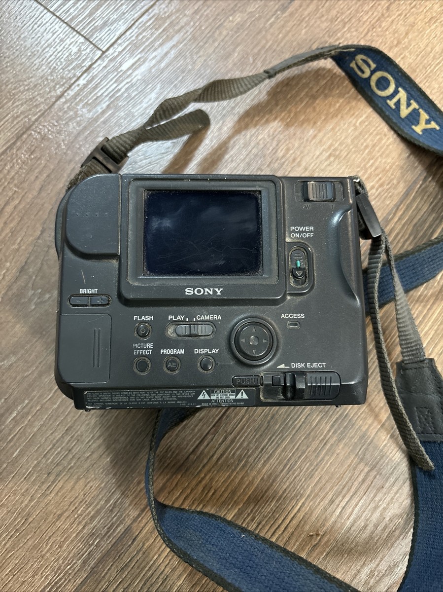Sony MVC-FD73 Gray 7.2V 0.3MP Mavica Digital Camera with 10x Zoom