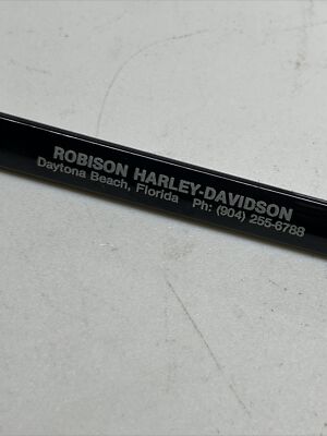 RARE ROBISON Harley Davidson 1986 Bike Week pen FXR FLT AMF XR-750 PanHead
