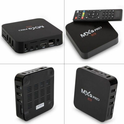 4K Ultra HD 64Bit Wi-Fi Quad Core Smart TV Box Media Player