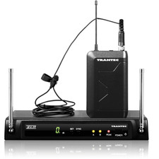 Trantec S4.04 L Uhf Lapel Tie Clip Wireless Radio Microphone System Lavalier Mic