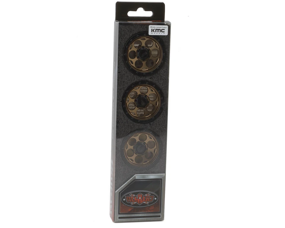 RC4WD KMC 1.9" Dirty Harry Aluminum Beadlock Wheels (4) [RC4ZW0089] - Image 3 of 4